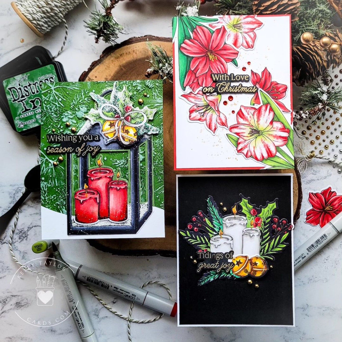 Holiday Blooms - Honey Cuts - Honey Bee Stamps