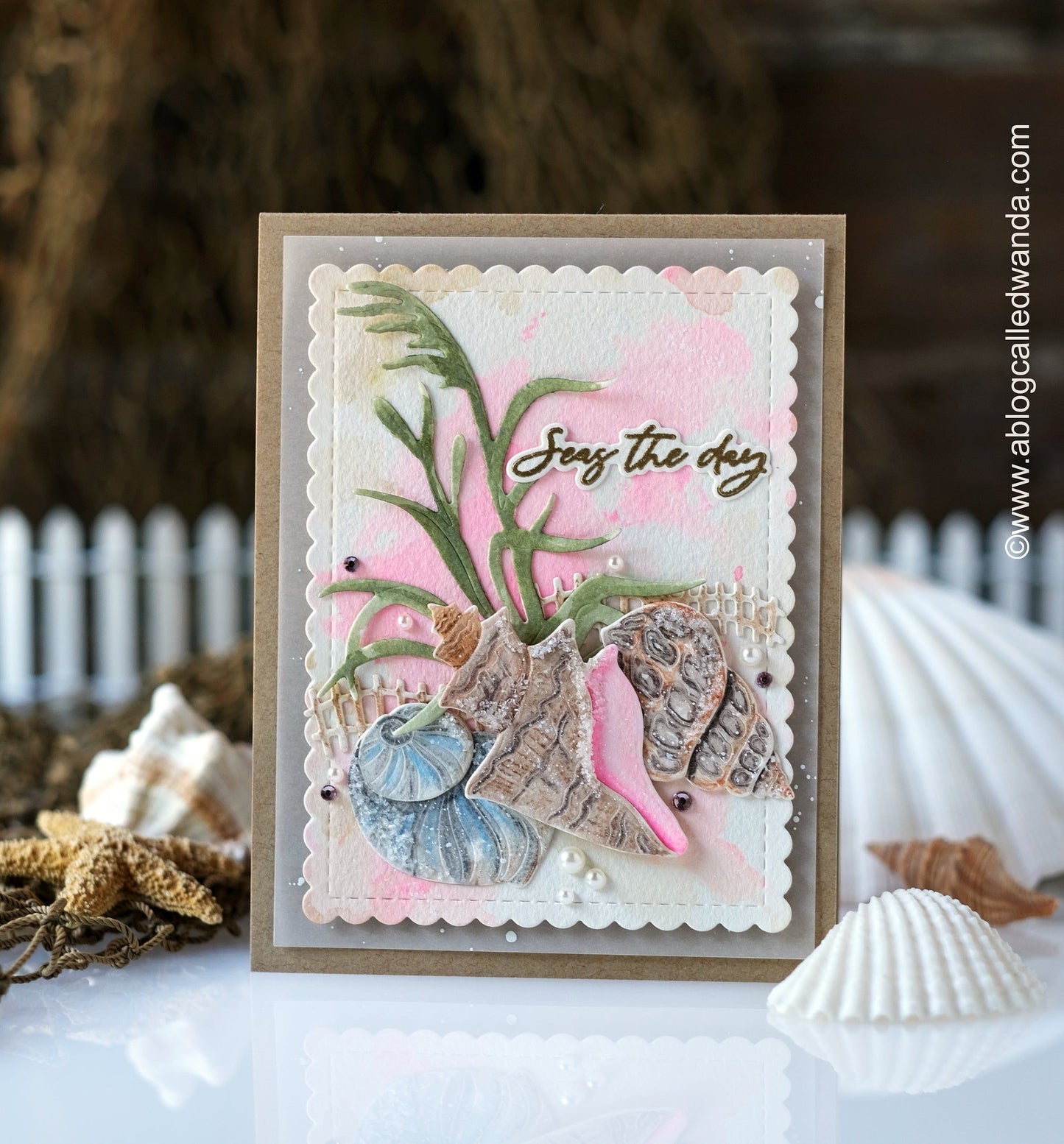 Seas The Day - 6x6 Stamp Set - Honey Bee Stamps