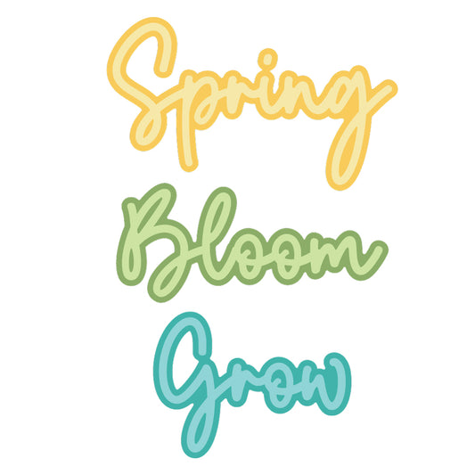 Great Greetings: Spring - Stand Alone Honey Cuts