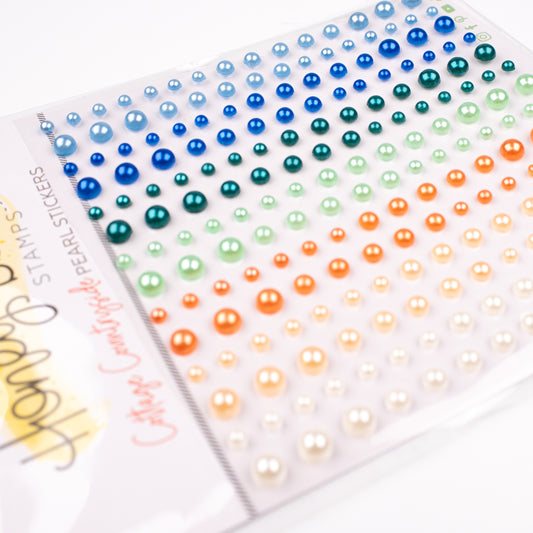 Cottage Countryside - Pearl Stickers - 210 Count