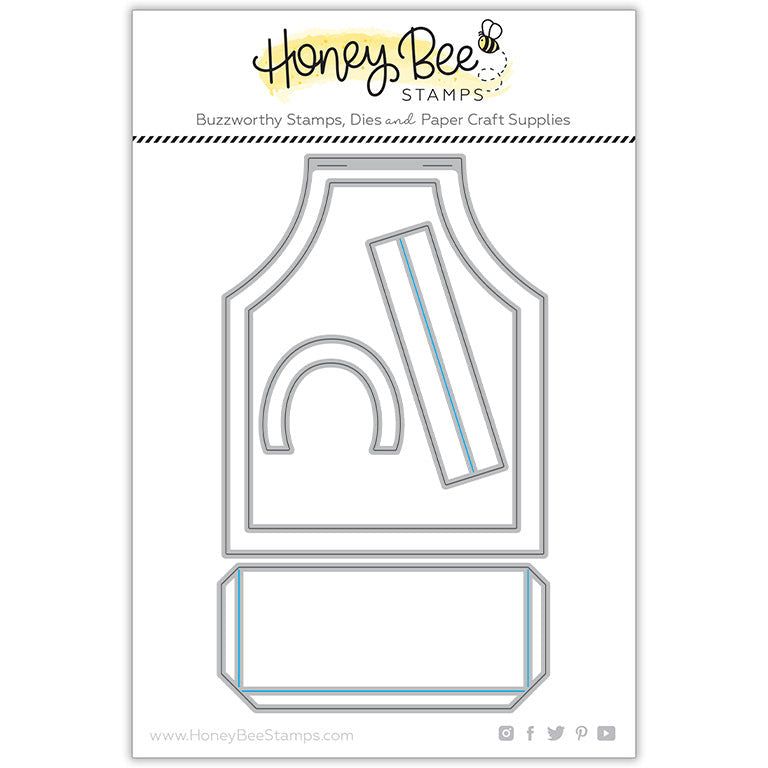 Apron A2 Card - Honey Cuts - Honey Bee Stamps