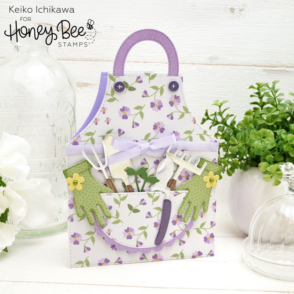 Apron A2 Card - Honey Cuts - Honey Bee Stamps