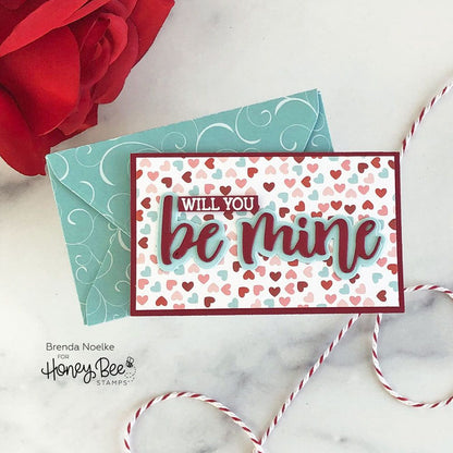 Bitty Buzzwords: Be Mine - Honey Cuts - Honey Bee Stamps
