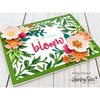 Bitty Buzzwords: Bloom - Honey Cuts - Honey Bee Stamps