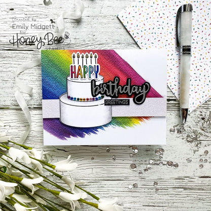 Bitty Buzzwords - Honey Cuts - Honey Bee Stamps