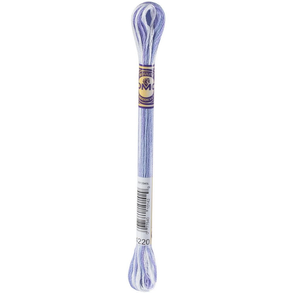 DMC Embroidery Floss, 6-Strand Multi-Color Variations - Lavender Fields - Honey Bee Stamps