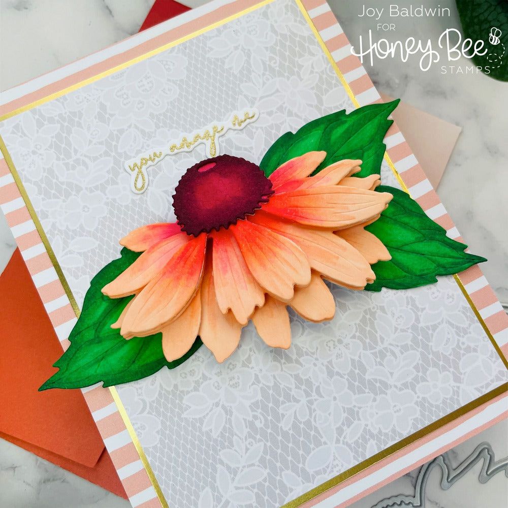 Lovely Layers: Coneflower - Honey Cuts - Honey Bee Stamps