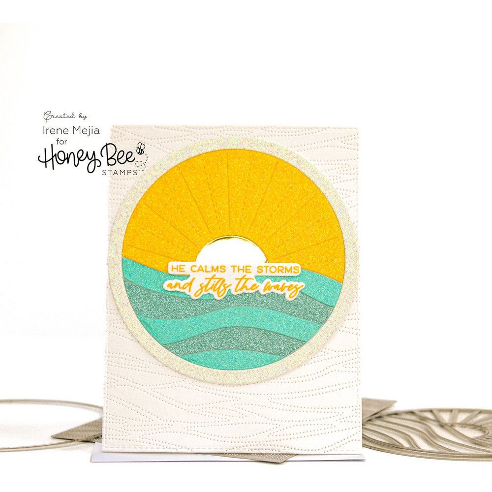 Ocean Circlescape - Honey Cuts - Honey Bee Stamps