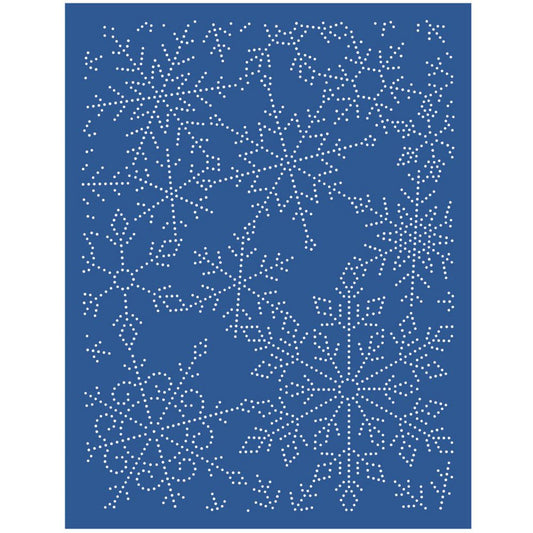 Pierced Fancy Flakes Cover Plate - Honey Cuts - Honey Bee Stamps