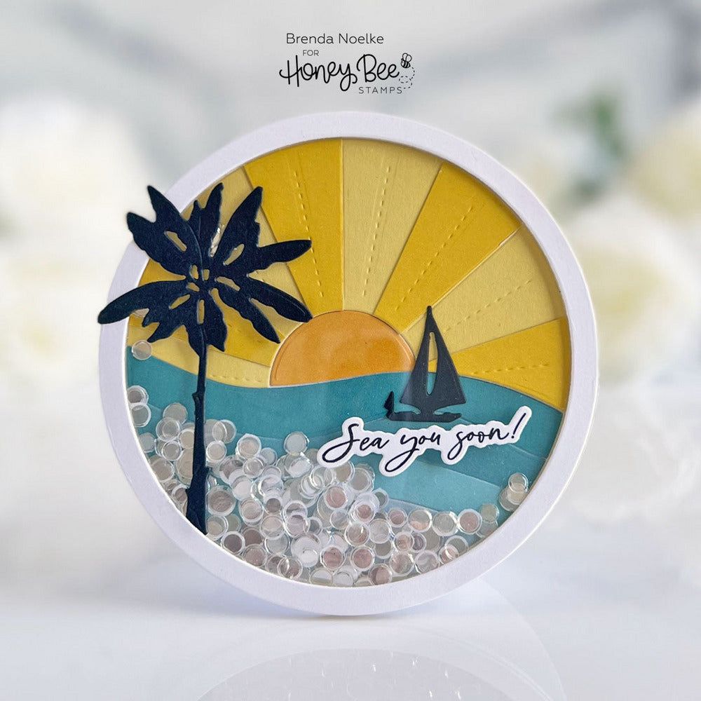 Shoreline Scene Builder - Honey Cuts - Honey Bee Stamps